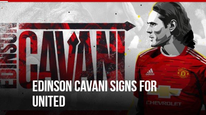 Edinson Cavani Jadwal Liga Inggris – Manchester United Punya Striker Baru